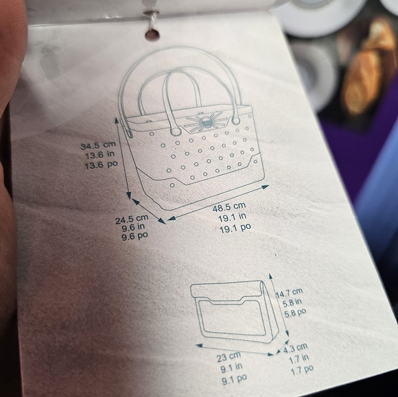 Thirtieth sense beachcomber tote bag, nwt - Picture 4 of 5